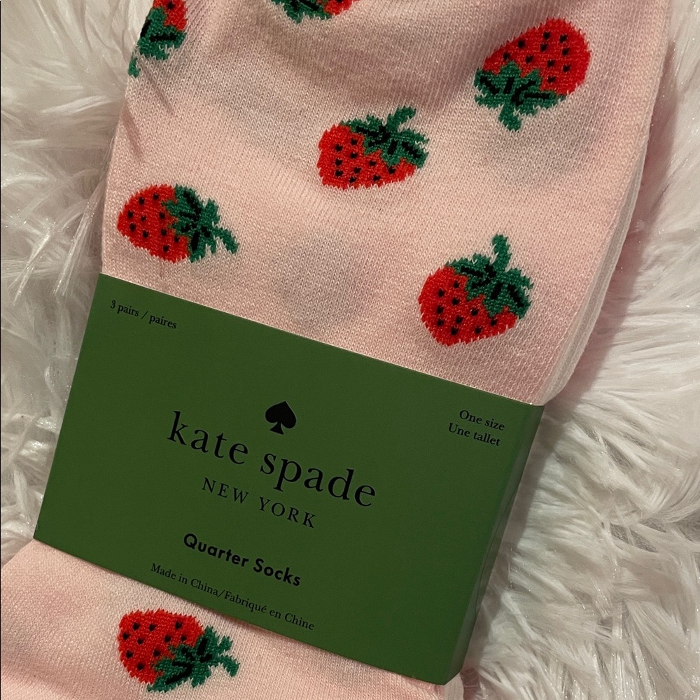 Kate Spade Quarter Socks - 3 pack